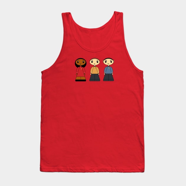 Comicones #7 - A Trek Crew Tank Top by Official Comicones